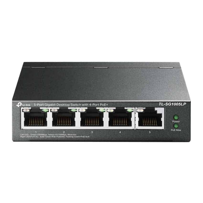 (image for) TP-LINK 5 Port Gigabit Desktop Switch with 4-Port PoE